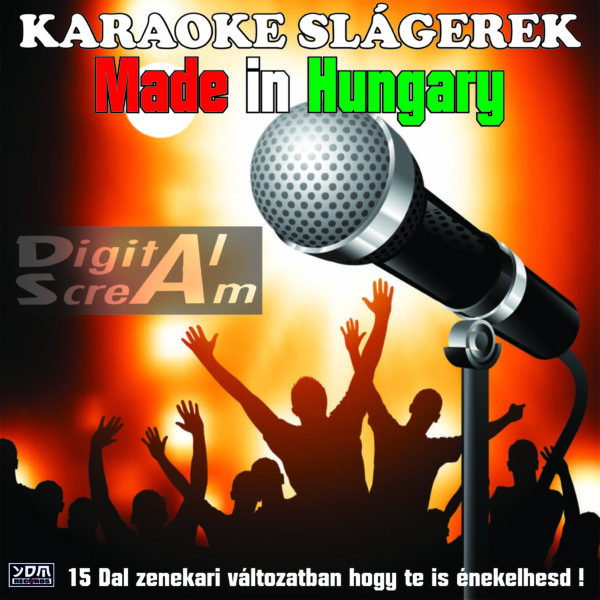 Digital Scream - Karaoke Slágerek Album CD